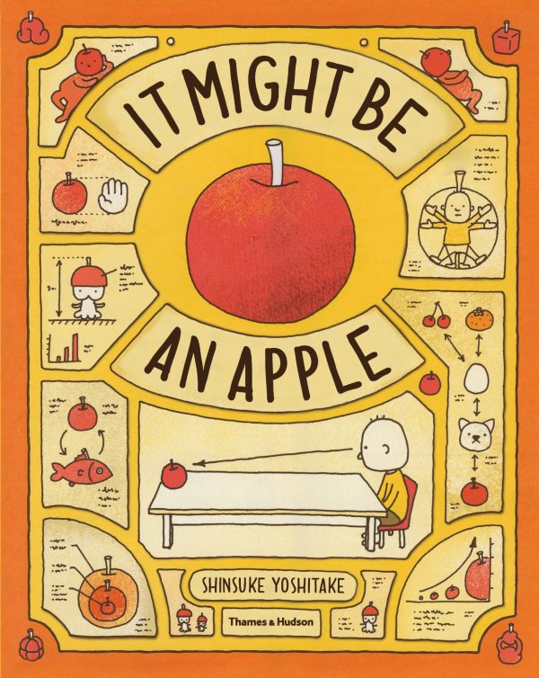 It might be an apple hardback book