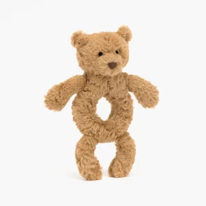 Jellycat Bartholomew Bear Ring Rattle