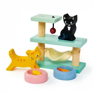 Tender Leaf Dolls House Pet Cats Set