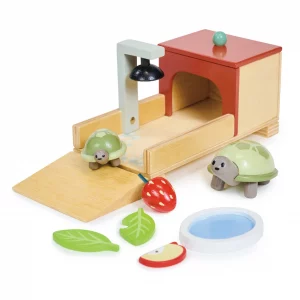 Tender Leaf Dolls House Tortoise Pet Set