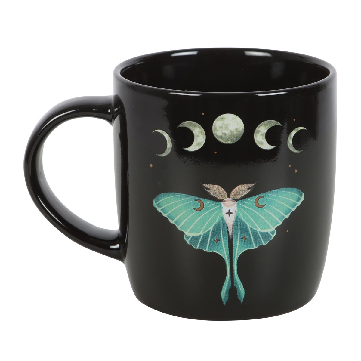 Dark Forest Luna Moth Mug - Image 4