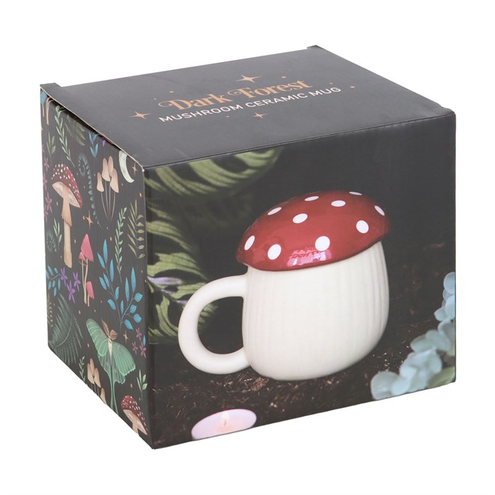 Dark Forest Mushroom Mug - Image 3