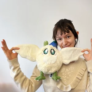 Alternative view of Squishables UK Fairy Mothman